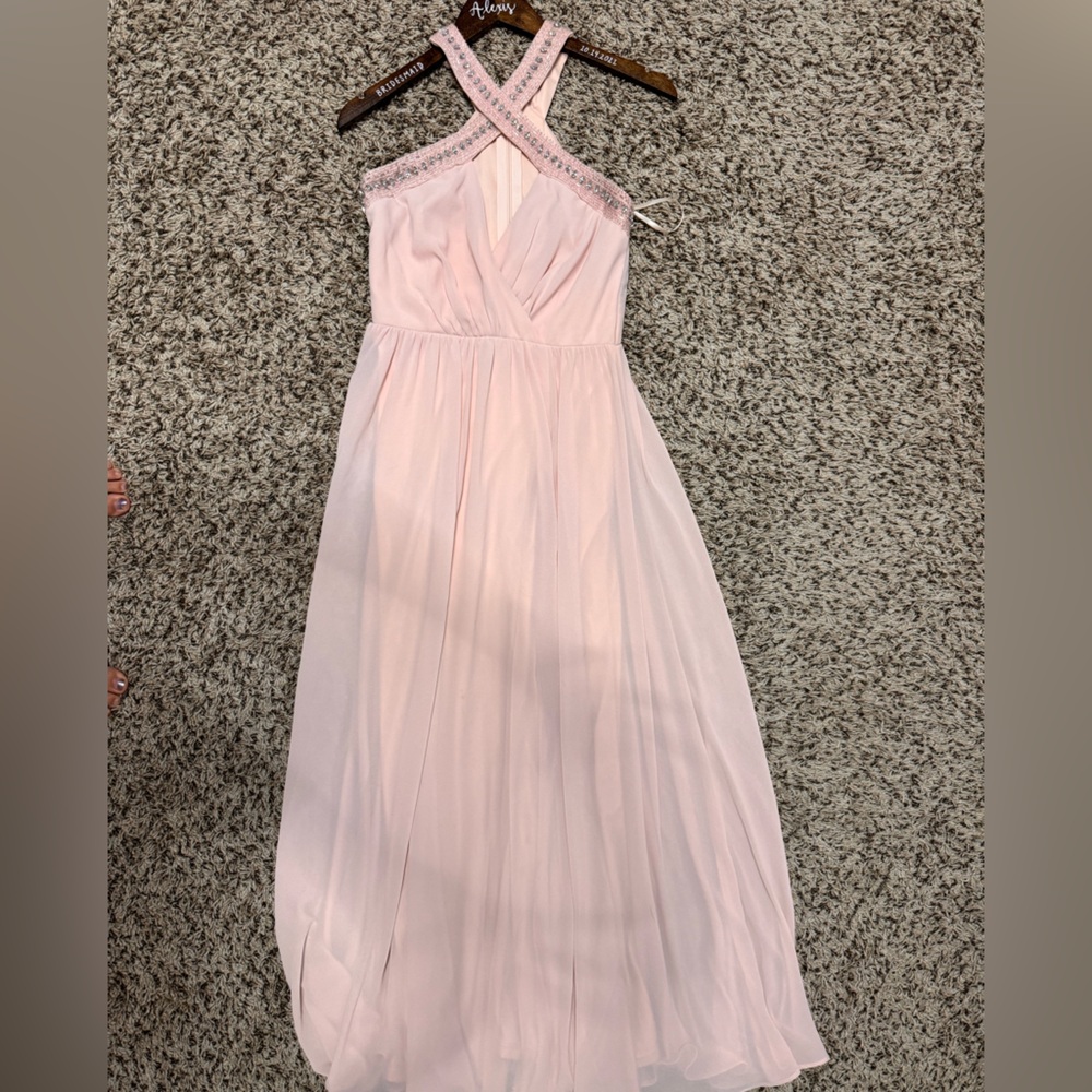 Lulus Blush Pink Bridesmaid Dress